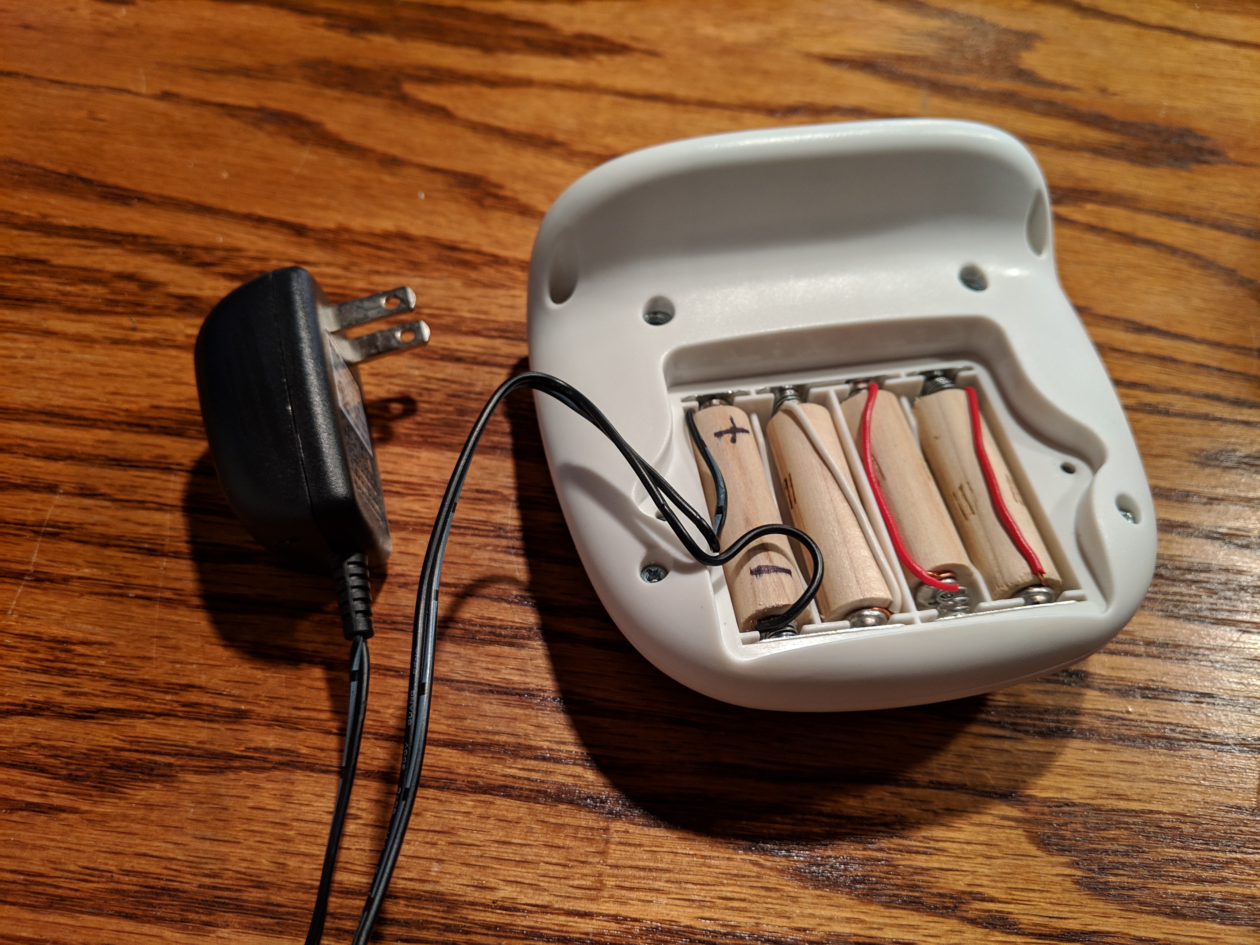 Make a Battery Powered device Plug-in compatible 