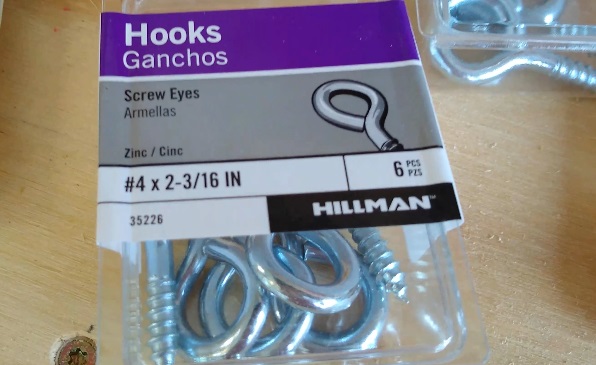 Eye Hooks to hang String Lights